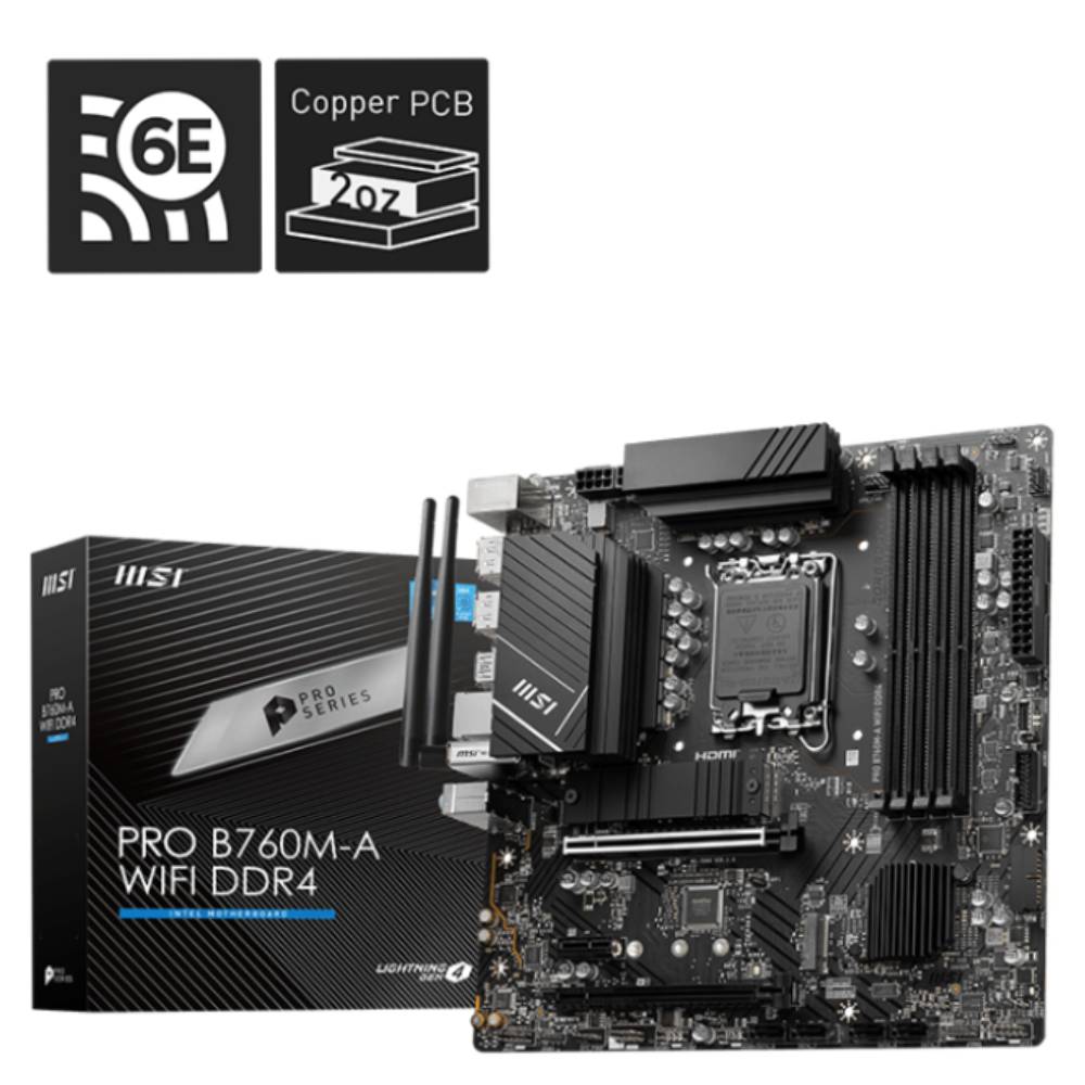 Main board MSI PRO B760M-A WIFI DDR4