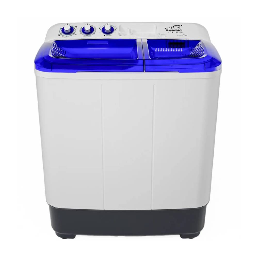 Yarim avtomatik kir yuvish mashinasi SHIVAKI TT80P, Ko‘k