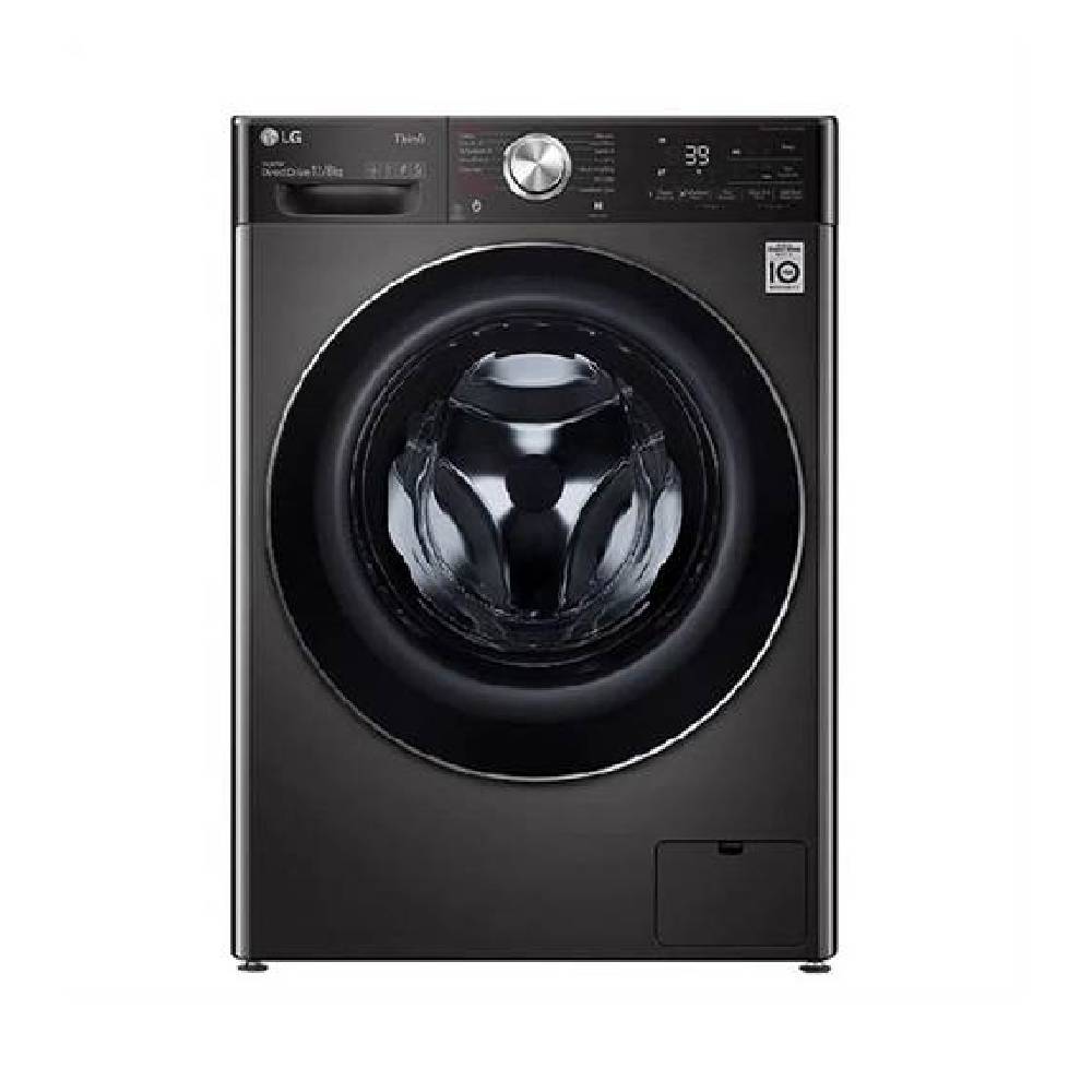 Kir yuvish mashinasi LG WDV1260BRP Qora