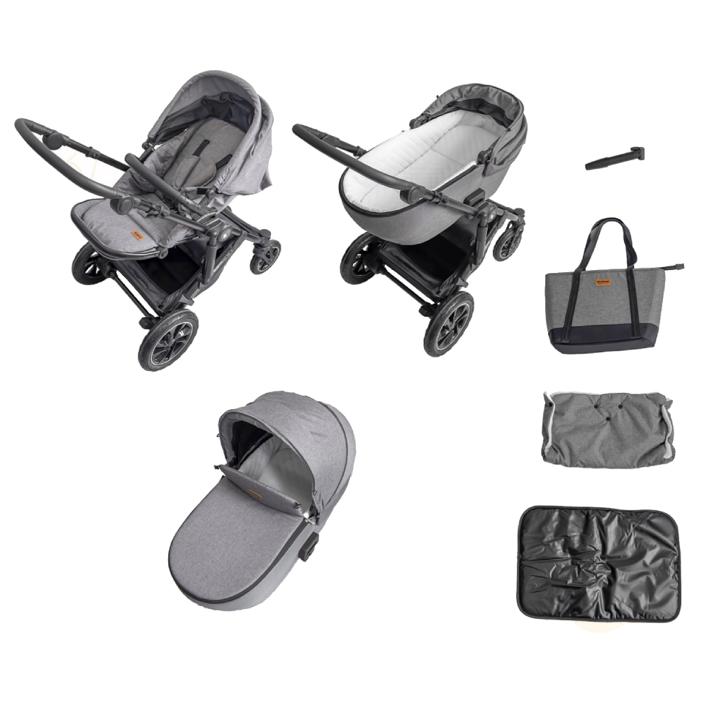 Bolalar aravachasi Bambino WA323 2 tasi 1 tada