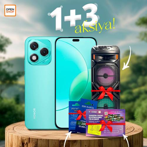 HONOR 400 Lite 8/256GB (Marrs Green) + Gift: Karaoke Speaker + 100 GB Internet + 3 Months of Free TV-COM