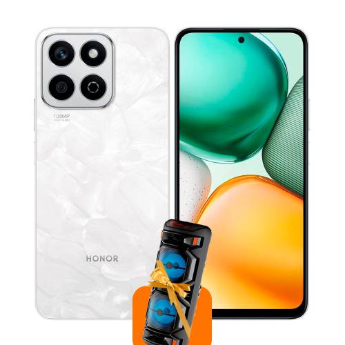Honor X7c 6/128GB (Белый) Подарок: Караоке колонка + 100 ГБ интернета + 3 месяца бесплатного TV-COM