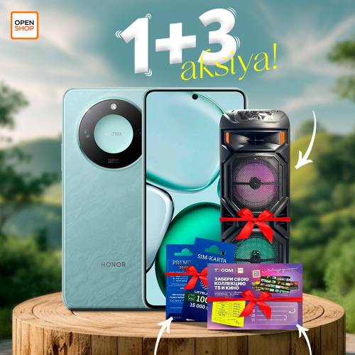 Honor X9c Smart 8/256GB (Ocean Cyan) + Gift: Karaoke Speaker + 100 GB Internet + 3 Months of Free TV-COM
