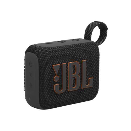 Портативная колонка JBL GO4 BLACK PORTABLE BLUETOOTH SPEAKER, Чёрный, (JBLGO4BLK)