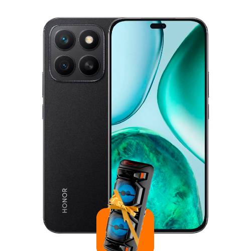 Honor X8c 8/128GB (Черный)+ Подарок: Караоке колонка + 100 ГБ интернета + 3 месяца бесплатного TV-COM