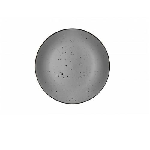 Тарелка десертная Ardesto Bagheria, 19 см, керамика AR2919GREY