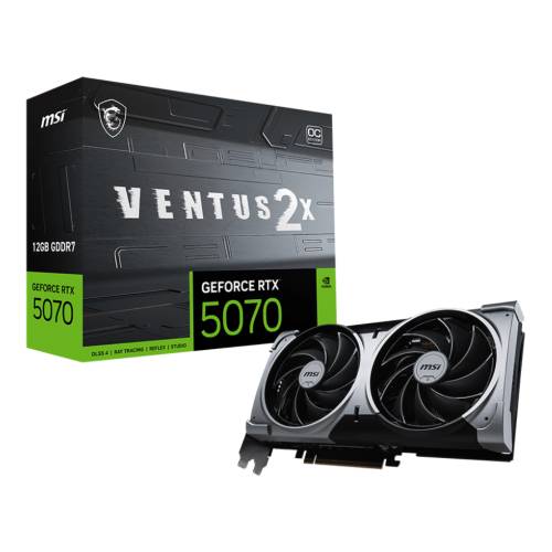 Видеокарта MSI GeForce RTX™ 5070 12G VENTUS 2X OC