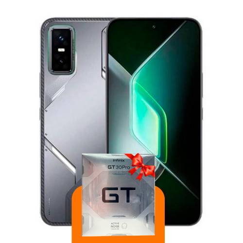 Infinix GT 30 Pro 12/256ГБ Shadow Ash + Подарочная коробка + 100 ГБ интернета + 3 месяца ТV-COM в подарок!
