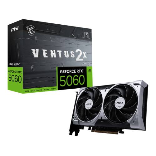 Видеокарта MSI GeForce RTX™ 5060 8G VENTUS 2X OC