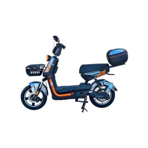 Electric scooter Drongo 60/20 XB, Dark Orange / Green