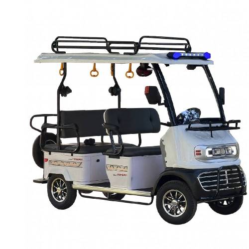 To‘rt g‘ildirakli elektrotransport Golfcar-6, Oq (Maksimal tezlik 25 km/soat, yurish masofasi 50 km, elektr motor quvvati 1500 Vt)