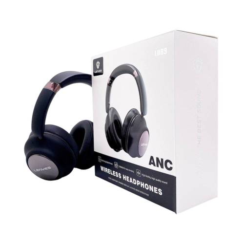 Quloqchin Lenyes LH89 ANC, Simsiz, Qora
