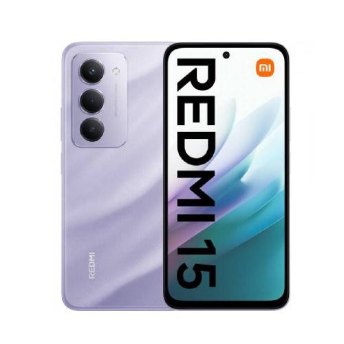 Xiaomi Redmi 15 6/128ГБ (Фиолетовый) + (Утюг или электрочайник) + 100 ГБ интернета + 3 месяца ТV-COM в подарок!