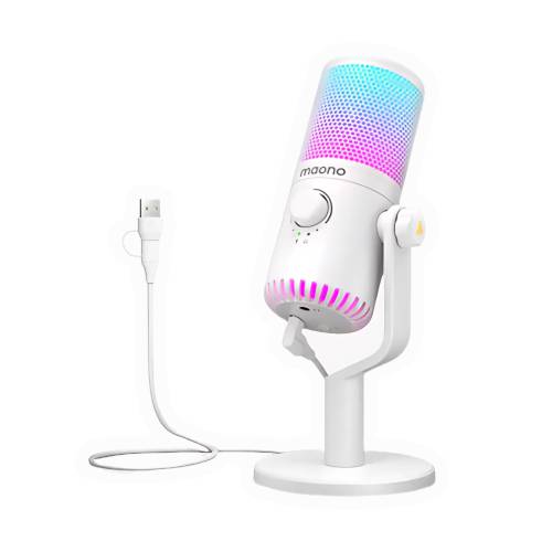 Mikrofon Maono DM30 RGB White