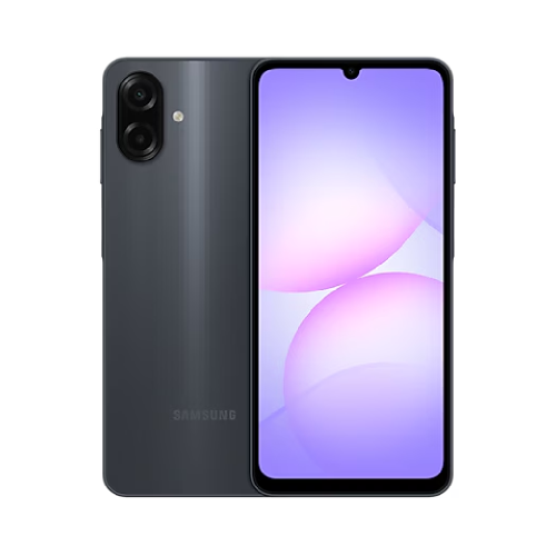 Samsung Galaxy A07 4/128GB, Black (Чёрный) + 100 ГБ интернета + 3 месяца бесплатного TV-COM в подарок!