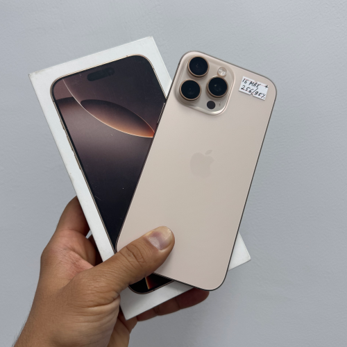 Apple iPhone 16 Pro Max 256 gb (Silver ) (Used)