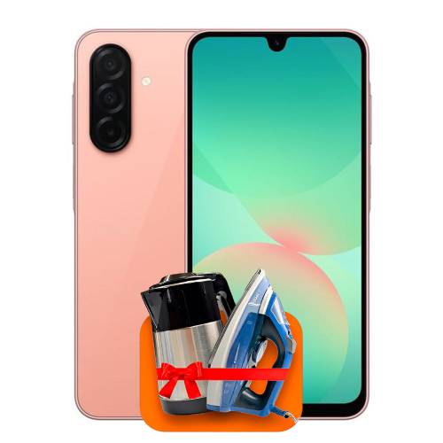Samsung Galaxy A26 8/256ГБ (Peach Pink) + (Утюг или электрочайник) + 100 ГБ интернета + 3 месяца ТV-COM в подарок!