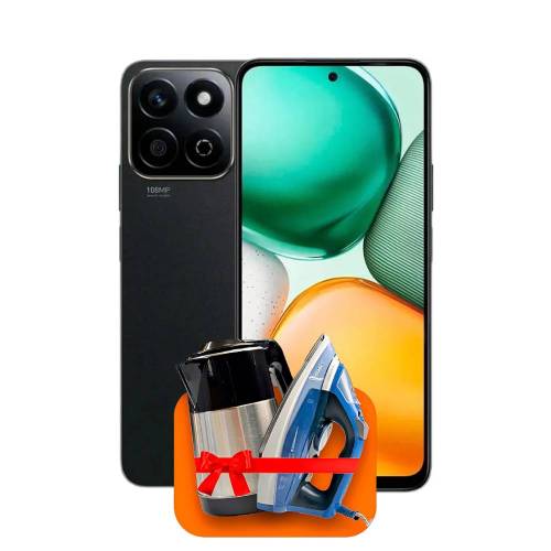 Honor X7c 6/128GB (Black) + 100 GB Internet + 3 Months of Free TV-COM