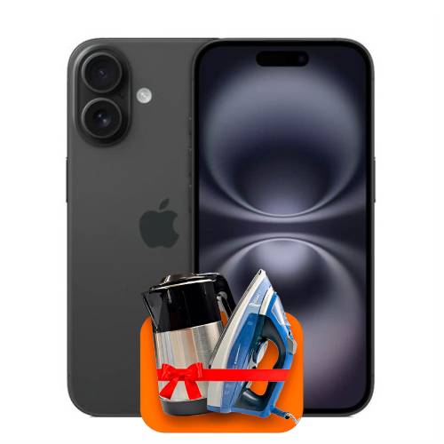 Apple iPhone 16 256GB (Black) +100 GB of Internet + 3 months of TV-COM for free!