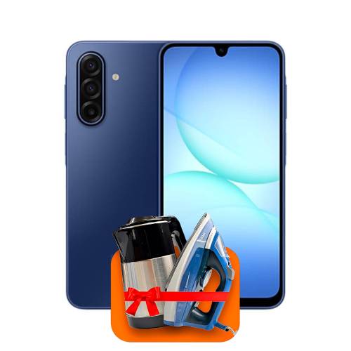 Samsung Galaxy A17 6/128GB (Ko`k) + (Dazmol yoki elektr choynak) + 100 GB internet + 3 oy bepul TV-COM sovg‘a!