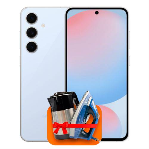 Samsung Galaxy S24 Fe 8/128ГБ (Синий) + (Утюг или электрочайник) + 100 ГБ интернета + 3 месяца ТV-COM в подарок!