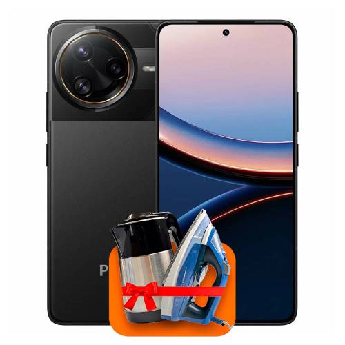 Xiaomi Poco F7 Pro 12/256ГБ Global Version (Чёрный) + (Утюг или электрочайник) + 100 ГБ интернета + 3 месяца ТV-COM в подарок!