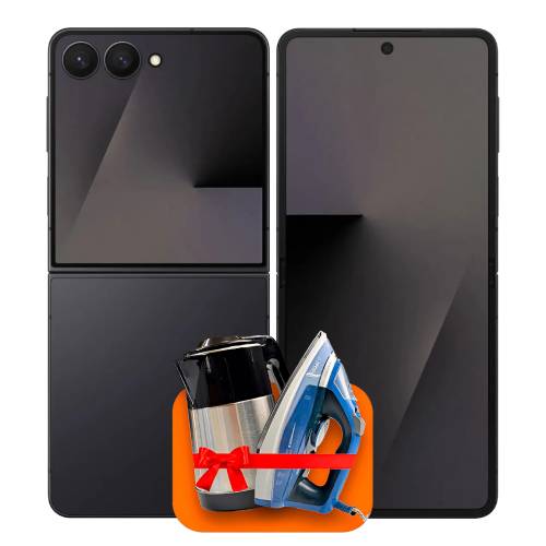 Samsung Galaxy Galaxy Z Flip 7 12/256GB (Black) + (Dazmol yoki elektr choynak) + 100 GB internet + 3 Oy bepul TV-COM sovg'a!