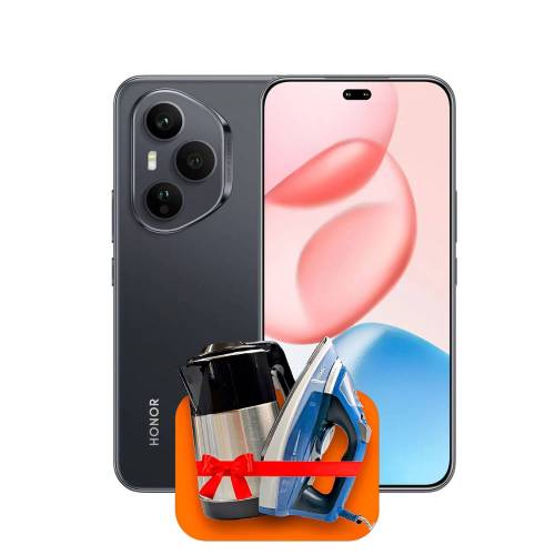 Honor 400 Pro 12/512GB (Qora) + (Dazmol yoki elektr choynak) + 100 GB internet + 3 oy bepul TV-COM