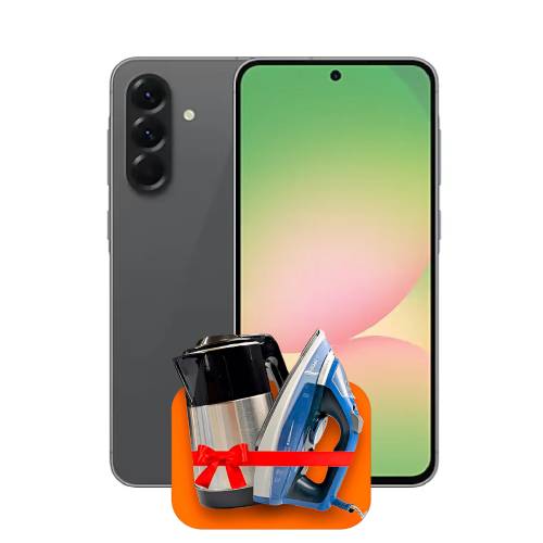 Samsung Galaxy A56 8/128GB, Graphite + (Утюг или электрочайник) + 100 ГБ интернета + 3 месяца бесплатного TV-COM в подарок!